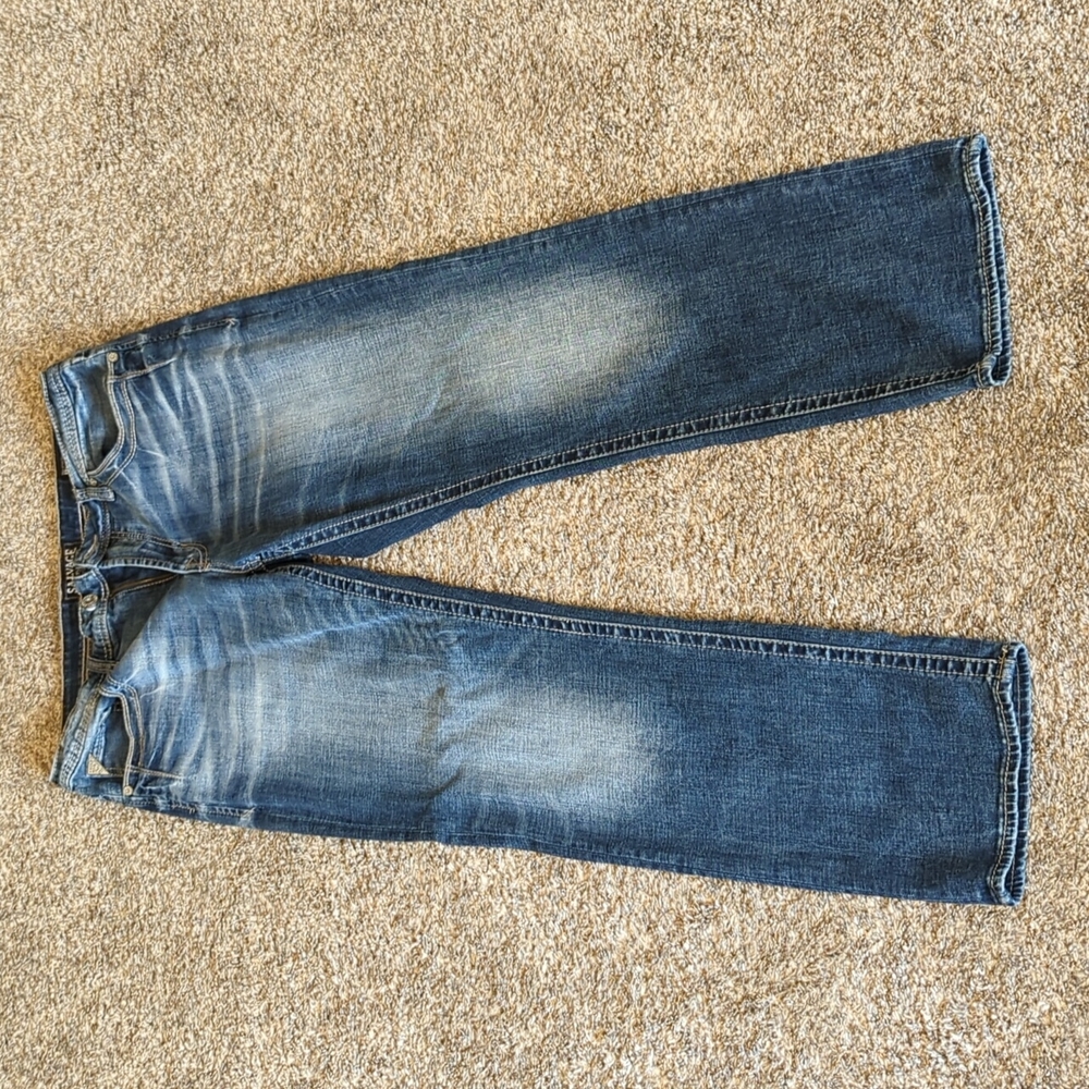 Mens Salvage Anarchy Relaxed straight 34R